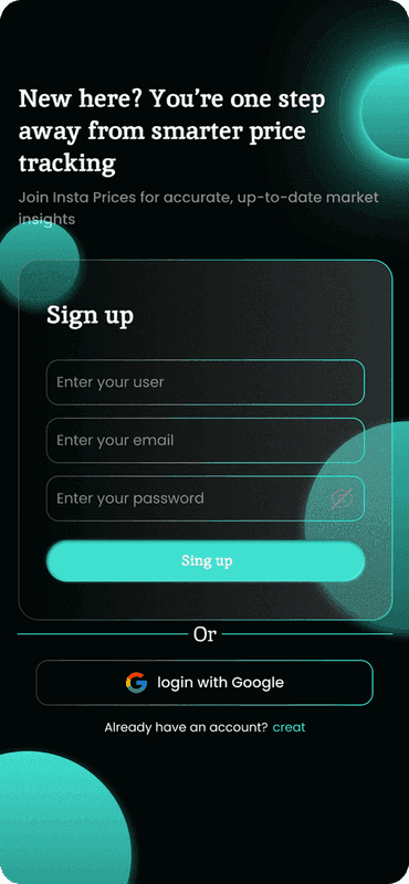 إنستا برايس - أسعار العملات والذهب - Mobile App 2